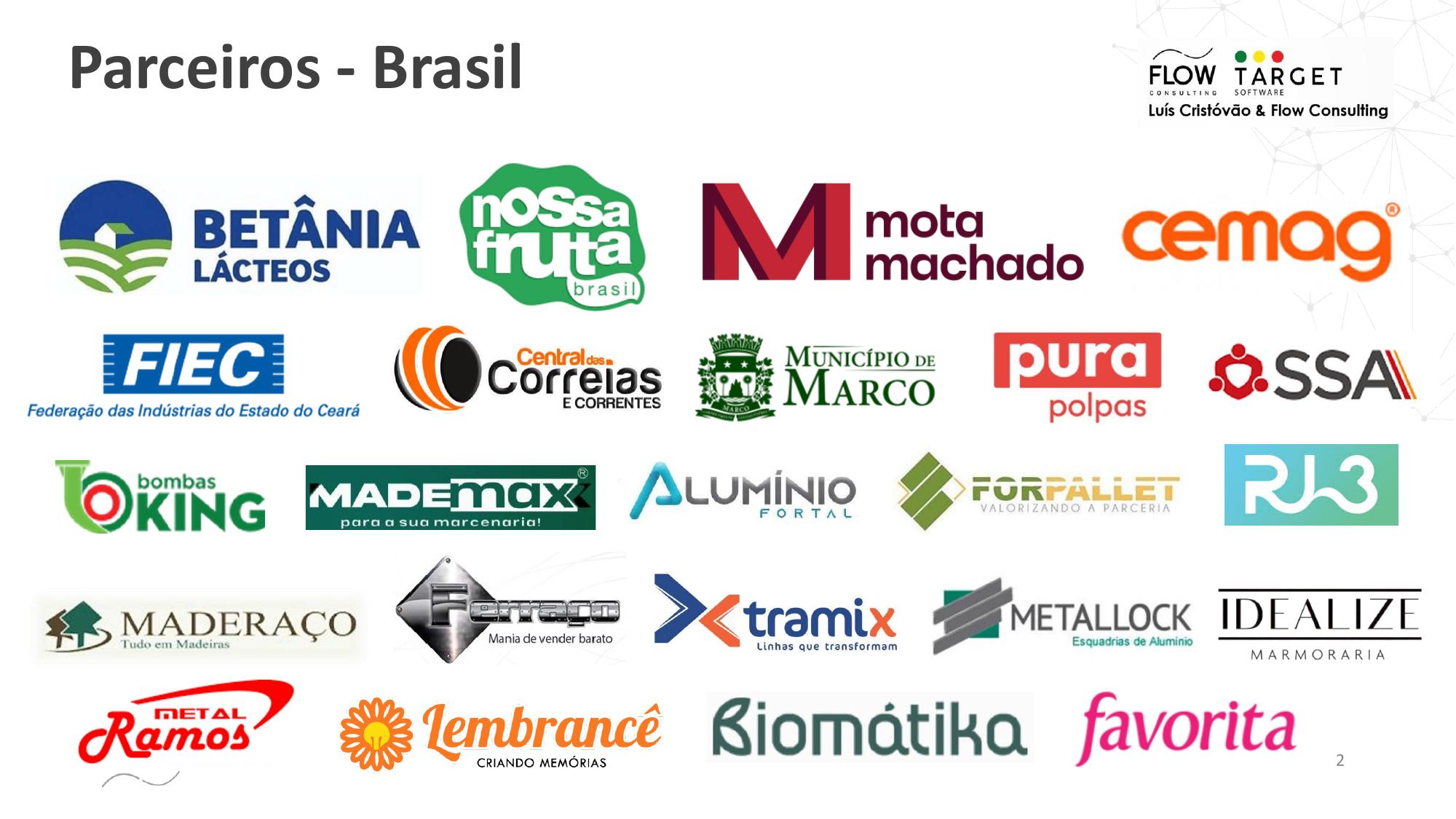 Parceiros Target Brasil - indústria diversa